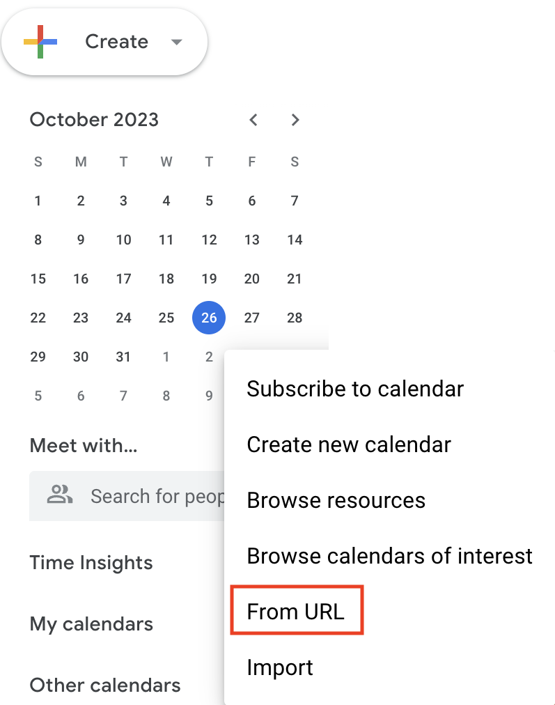 Sync to Google Calendar Lightning Bolt