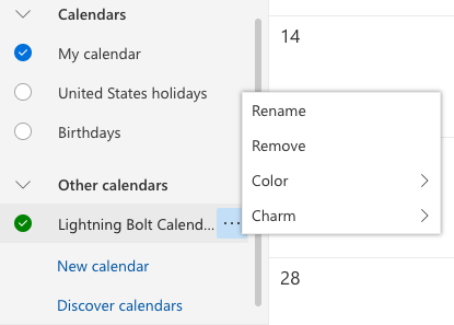 outlook for mac lightning line in a circle