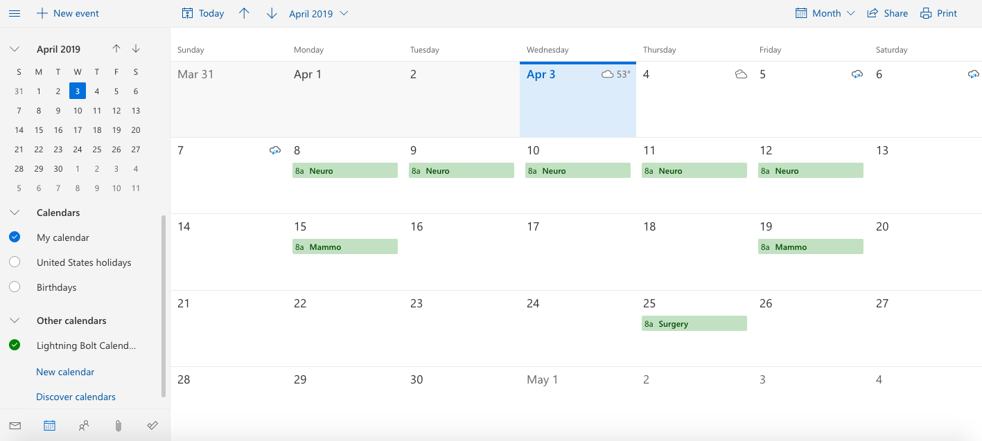 subscribe to google calendar in outlook for mac